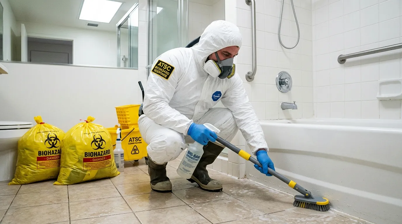 Decontamination equipment deployed for Blood Cleanup in Saint Peters